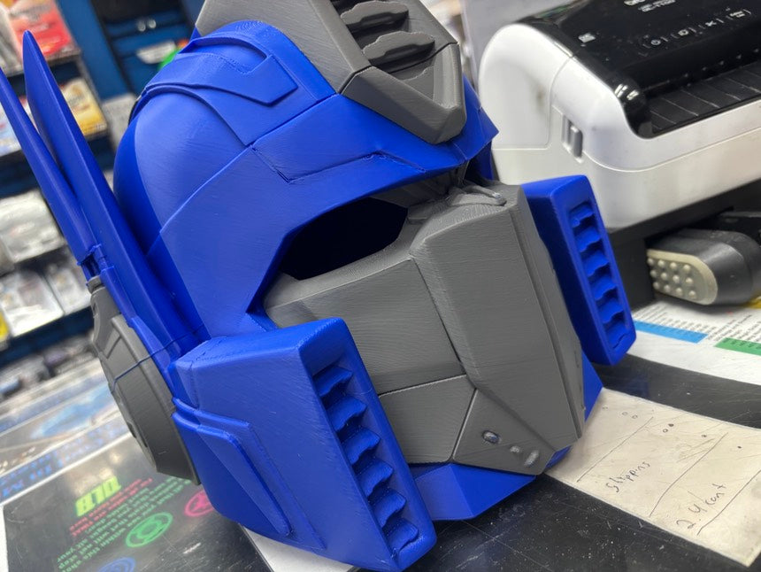 casco mt helmets optimus 3D PRINTED OPTIMUS PRIME HELMET – Outer Limits Boro