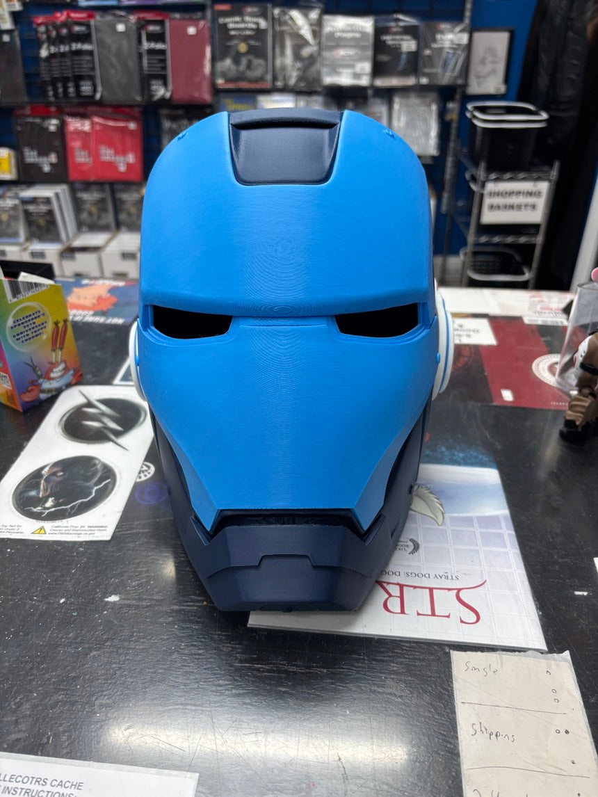3D PRINTED IRON MAN HELMET (TENNESSEE TITANS) – Outer Limits Boro