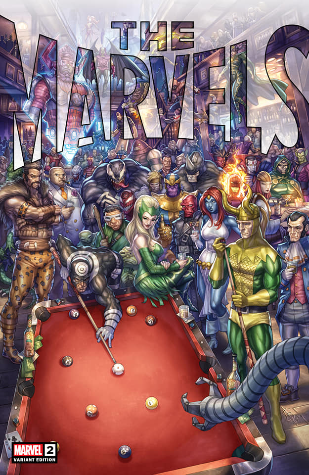 THE MARVEL'S #2 ALAN QUAH EXCLUSIVES – Outer Limits Boro