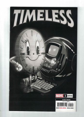 TIMELESS #1 - Variant Edition - 2nd Printing - 1:50 Ratio Variant