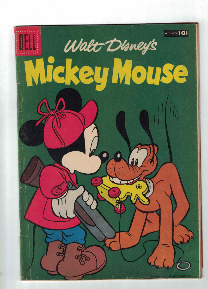 MICKEY MAGAZINE 1957 №326 MICKEY MAGAZINE 1957 №326 Mickey Mouse 1950s Dell Comics - Etsy
