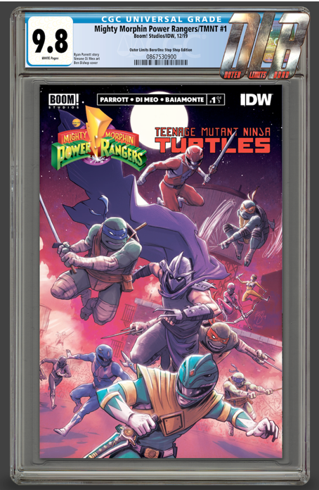 MIGHTY MORPHIN POWER RANGERS/TEENAGE MUTANT NINJA TURTLES #1 OUTER