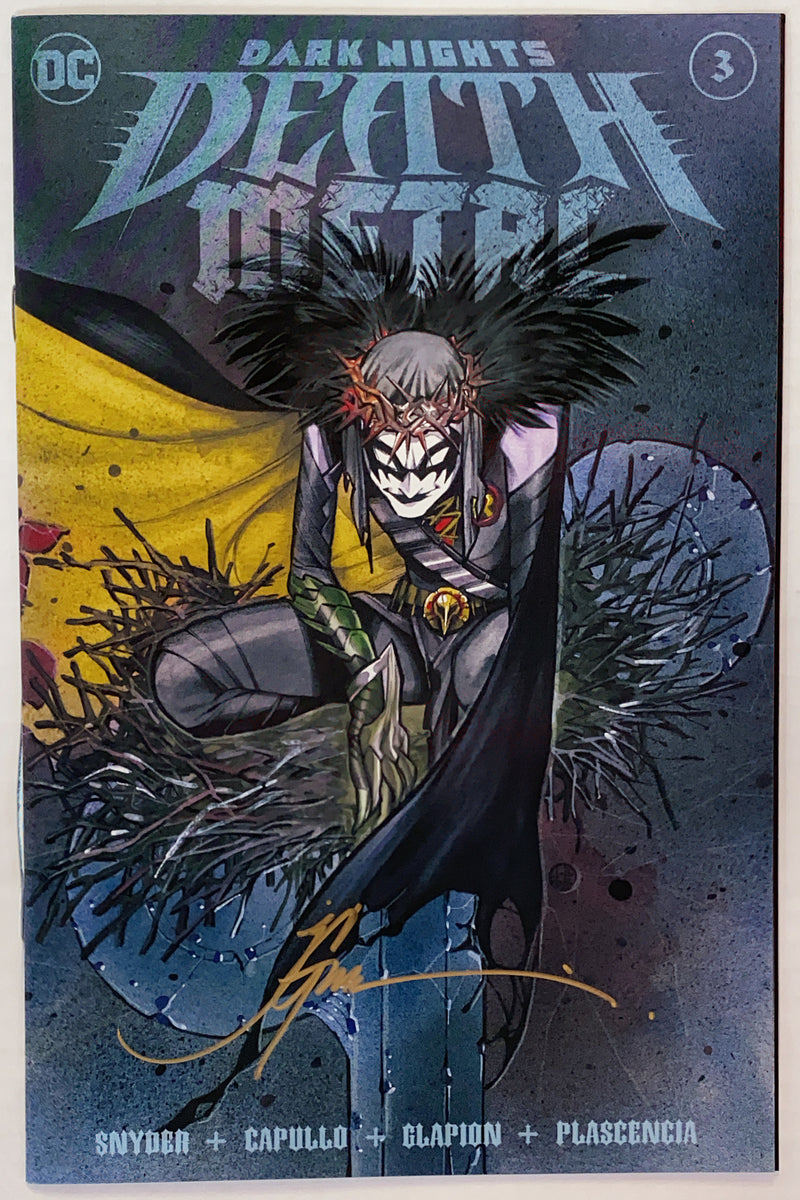 Dark Nights Death Metal #3 Peach Momoko Exclusive signed by