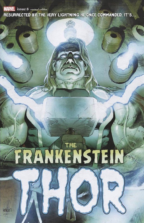 THOR #8 Frankenstein's Thor Horror Variant – Outer Limits Boro
