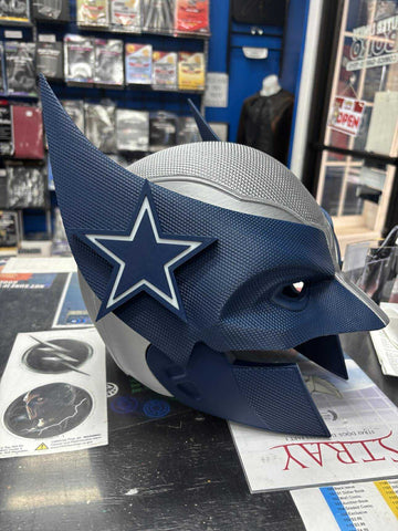 3D PRINTED WOLVERINE HELMET (DALLAS COWBOYS)