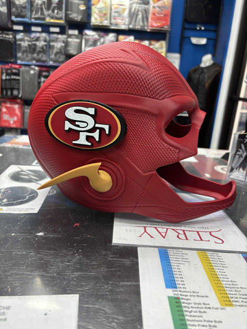 3D PRINTED FLASH HELMET (SAN FRANCISCO 49ERS)
