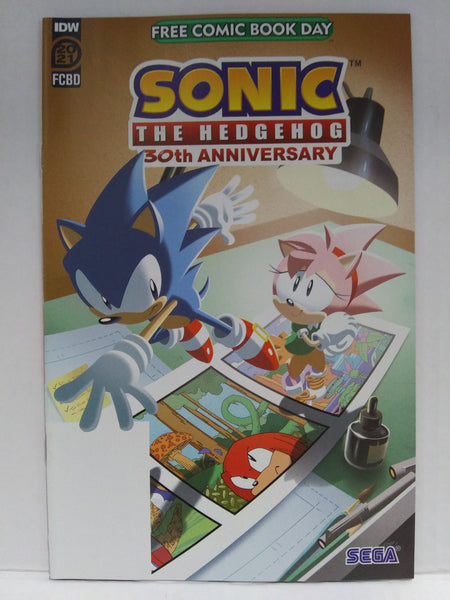 APR210027 - FCBD 2021 SONIC THE HEDGEHOG 30TH ANNIVERSARY - Free