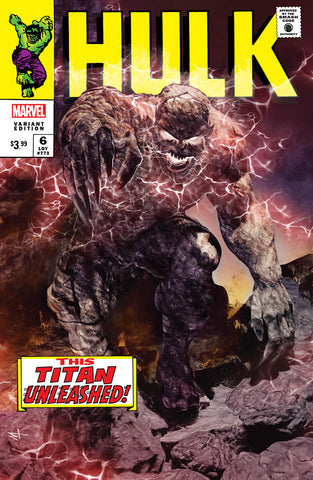 Hulk #6 Marco Turini Exclusives 1st Titan