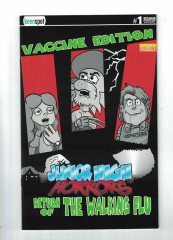 Junior High Horrors: Return of the Walking Flu - Vaccine Edition #1 - 1:5 RATIO Variant