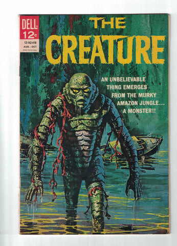The Creature #1 - Dell Comics - 2nd Print - Movie Classic #12-142-410
