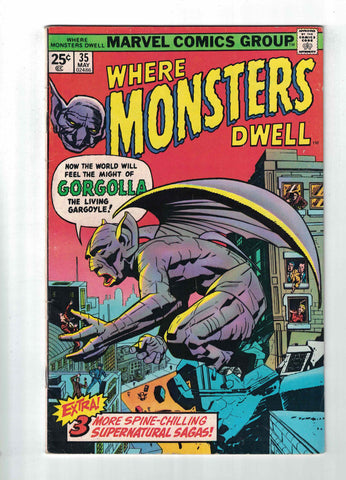 Where Monsters Dwell #35 - Marvel Comics