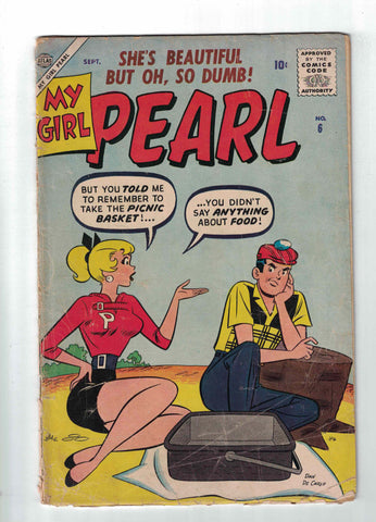 My Girl Pearl #6 - Sept 1957 - Low Grade
