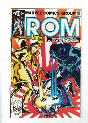 Rom #20 - 1st appearance of Mentus
