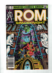 Rom #38 - 1st appearance of Doctor Dredd, a powerful Dire Wraith