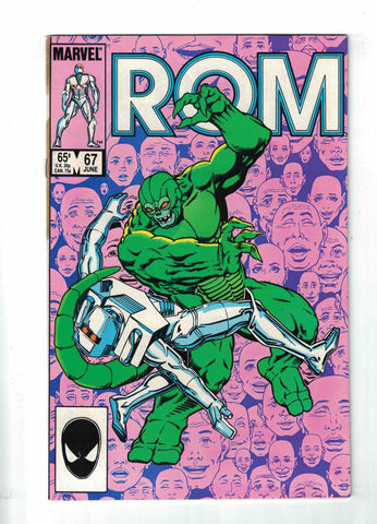 Rom #67 - 1st appearance of Hiberlac and The Hibers