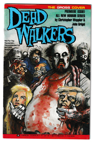 DEAD WALKERS  #1 - Rare Gross Cover Edition