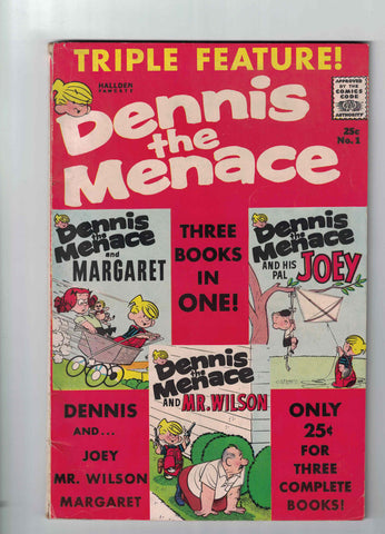 Dennis The Menace Triple Feature #1 - 1961