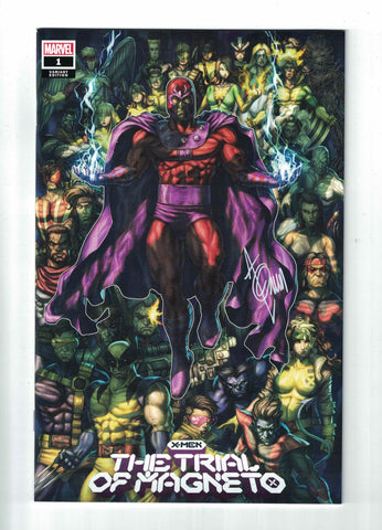 X-Men: The Trial of Magneto #1 - Alan Quah Trade Dress Exclusive - Signed W/COA