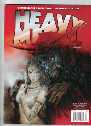 Heavy Metal Vol. 35 #4 - Adult Fantasy Illustrated Magazine