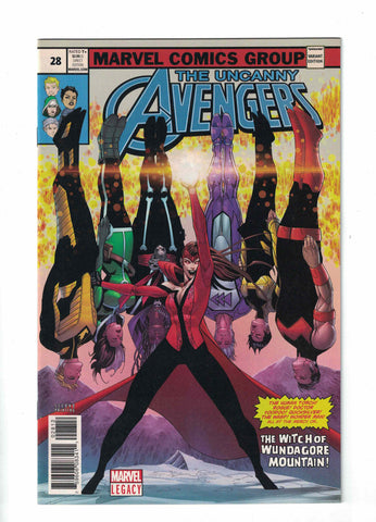 Uncanny Avengers #28 -2nd Print Variant Edition Rare HTF