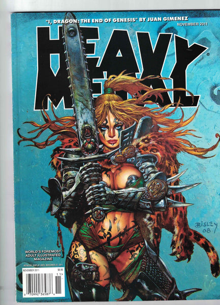 Heavy Metal Vol. 35 #7 - Adult Fantasy Illustrated Magazine