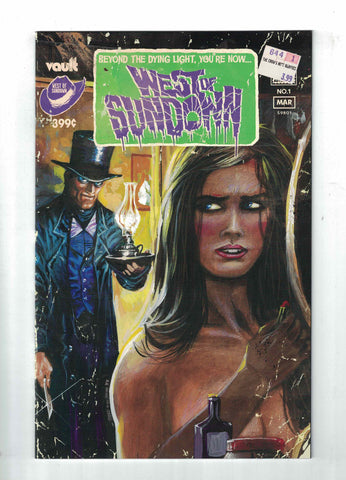 West of Sundown #1 - Thank You Variant Cover - 1 Per Store