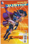 Justice League #12 1st Kiss Between Superman & Wonder Woman Signed by Jonathan Glapion w/COA