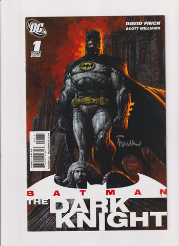Batman The Dark Knight #1 signed by David FInch w/COA
