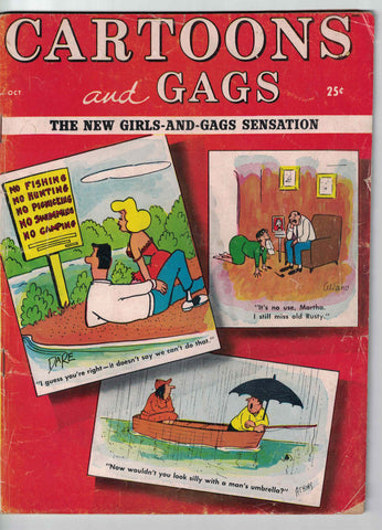 Cartoons and Gags #5 - October 1962