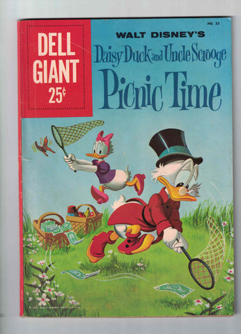 Walt Disney's Daisy Duck and Uncle Scrooge Picnic Time #33 - 1960