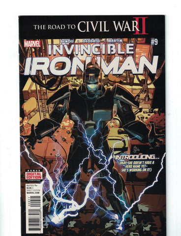 Invincible Iron Man #9 1st Full Riri Williams 1st Print A