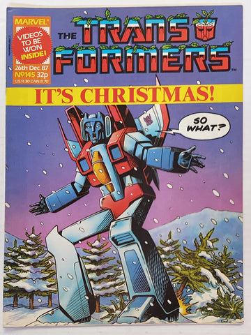 TRANSFORMERS MAGAZINE #145 (1987) DECEMBER 26th