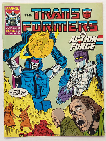 TRANSFORMERS MAGAZINE #176 (1988) JULY 30th