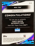2021 Topps Finest WWE Roster Auto Red Refractor 1/5 Mia Yim #RA-RE Auto