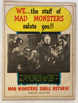 MAD MONSTERS # 1 - Charlton 1961 First Edition Magazine