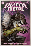 Dark Nights Death Metal #5 Ryan Brown Exclusive signed by Ryan Brown & Jonathan Glapion w/COA